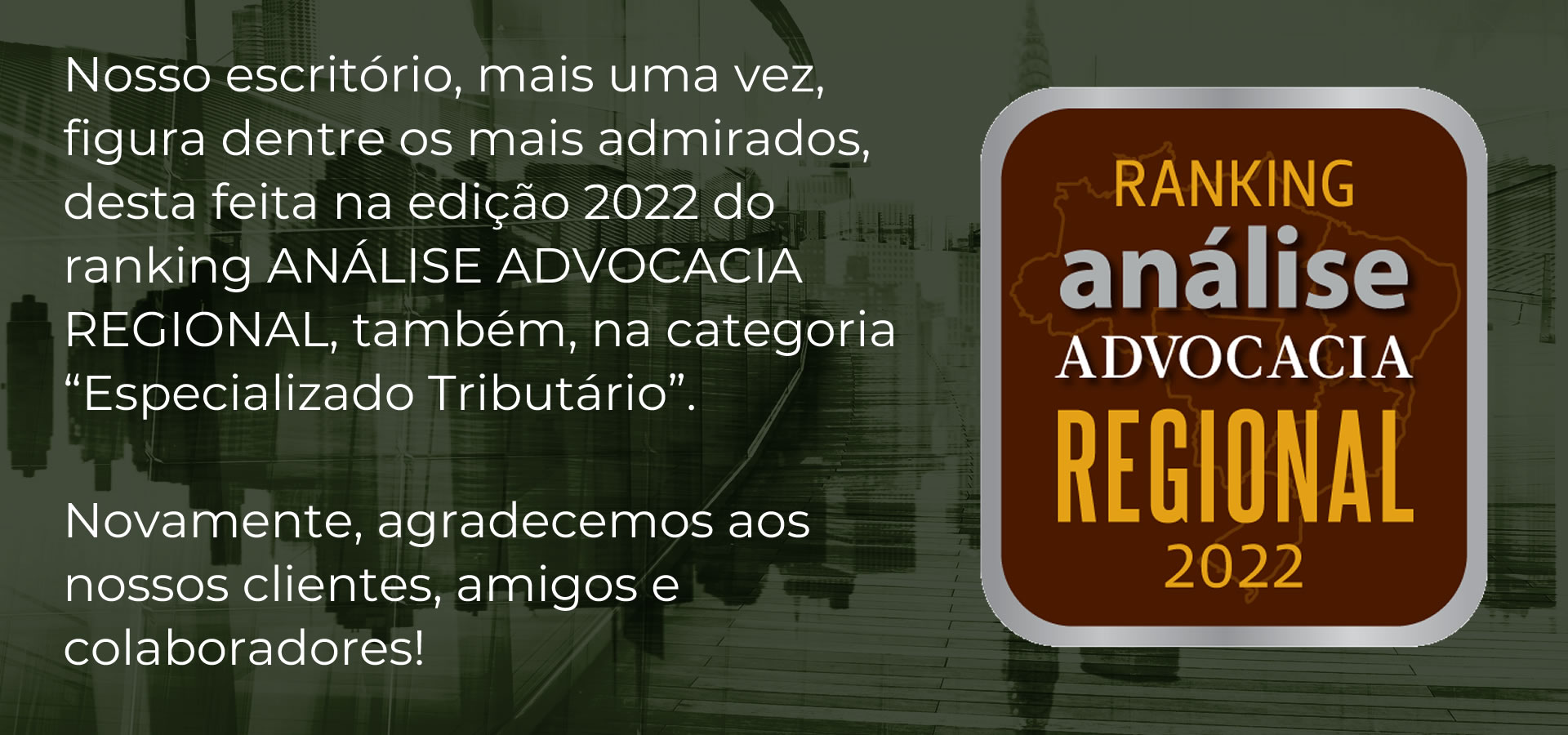 Análise Advocacia Reginal 2022